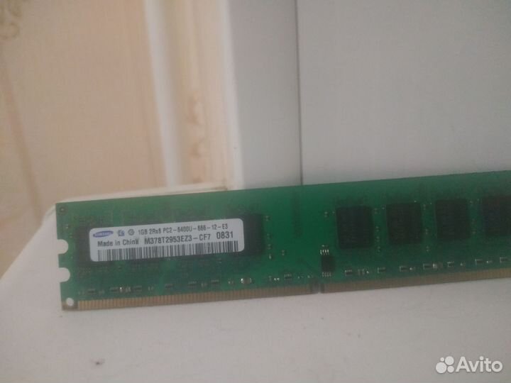 Оперативная память ddr2 1gb 1Rx8 PC2-6400U-12