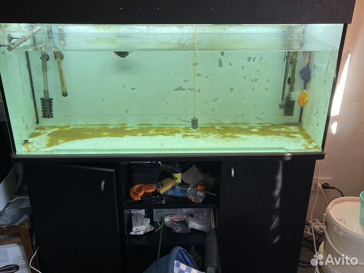 Продаю аквариум с тумбой 240 литров