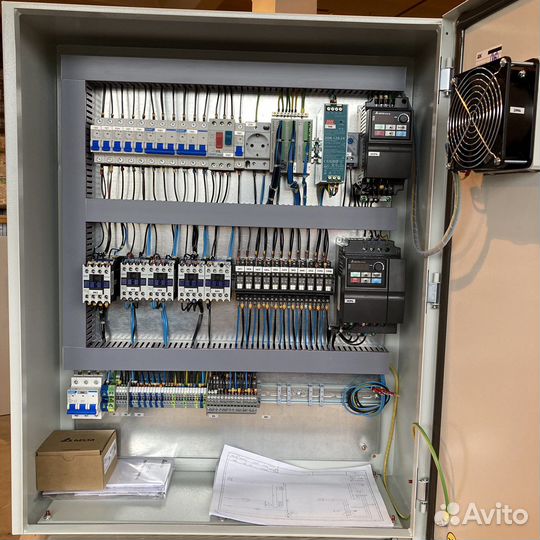 Сборка шкафов и щитов автоматики и управления