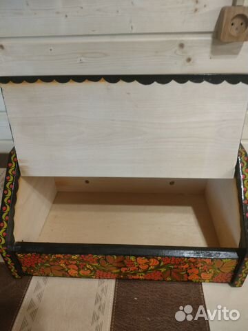 Хлебница деревянная