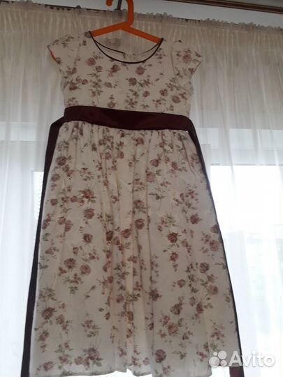 Платье для девочки на рост 122-134