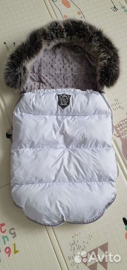 Зимний конверт в коляску