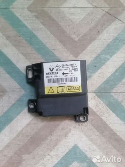Блок управления AirBag Renault Logan1