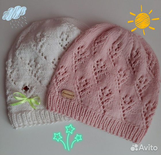 Продаю вязаные шапочки