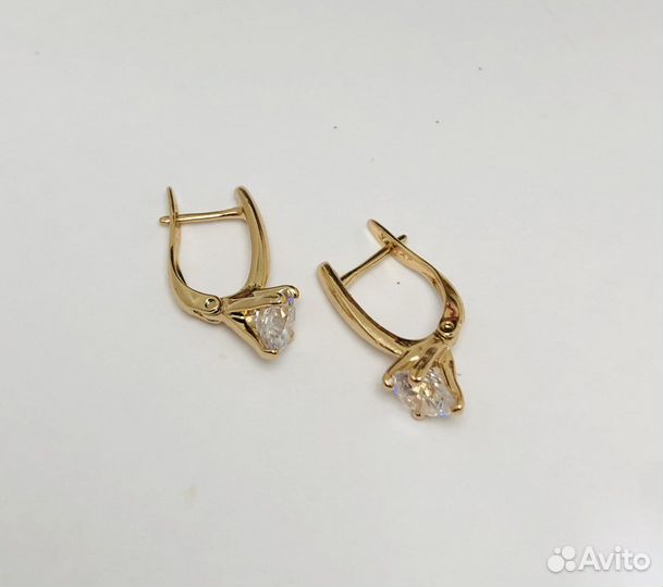 Серьги из медицинского сплава