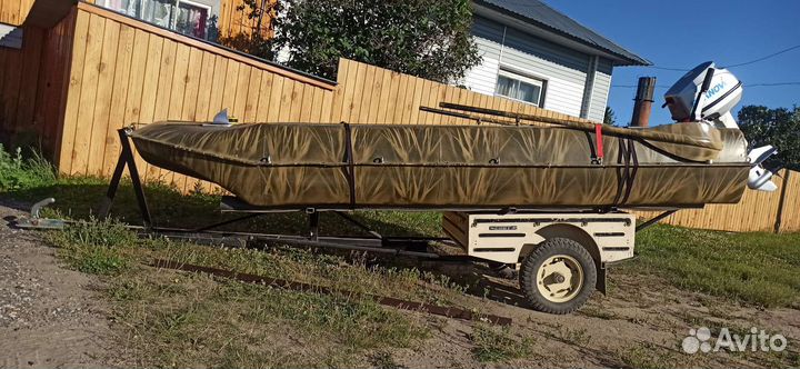 Лодка Романтика-2 с мотором Seanovo-9,8