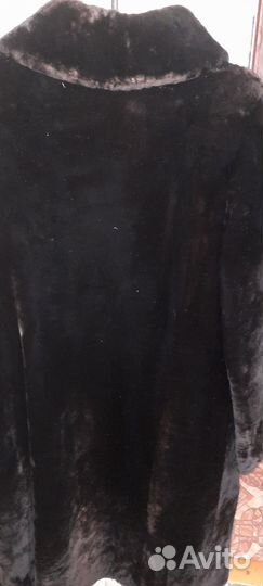 Шуба мутоновая 50 52 в хорошем состоянии