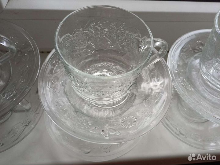 Набор чайных пар 6 штук