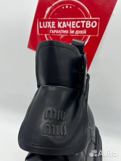 MIU MIU Platform Black