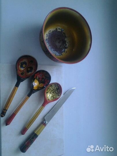 Наборы посуды из кедра, сосны