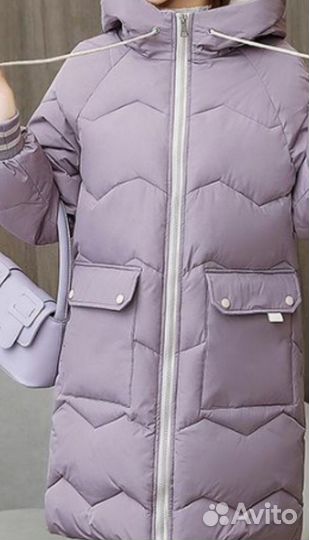 Пальто стёганое