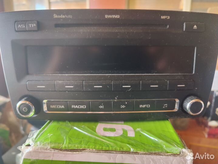 Головное устройство skoda octavia a5
