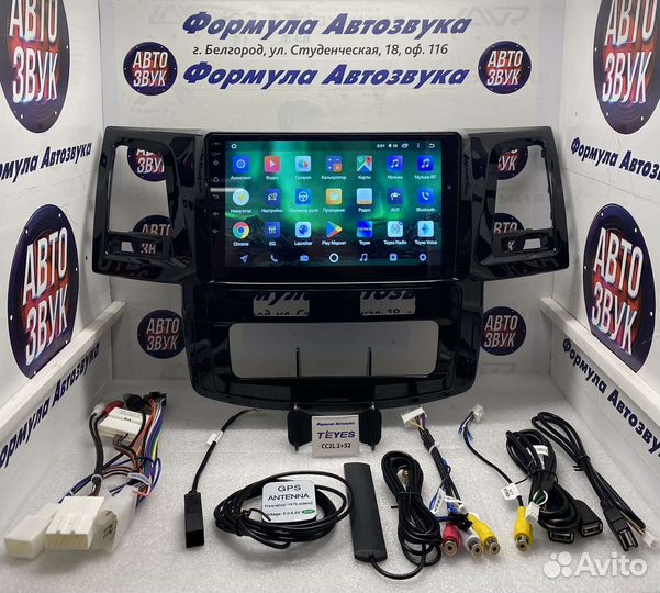 Штатная магнитола Toyota Fortuner 2008-2014 2-16