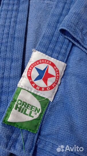 Куртка для самбо на 7-9 лет