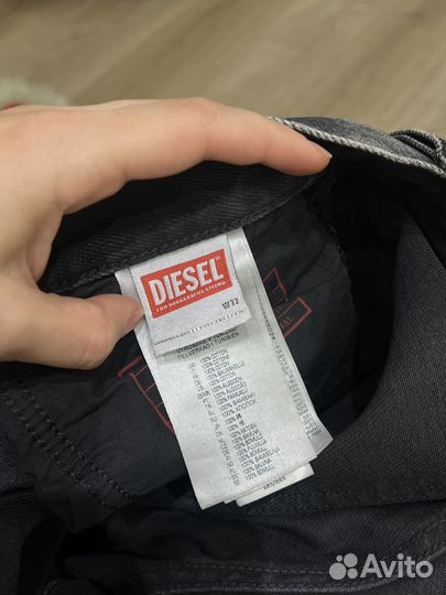 Джинсы diesel прямые