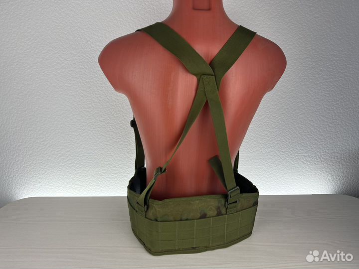 Рпс Пояс тактический Molle на лямках мох
