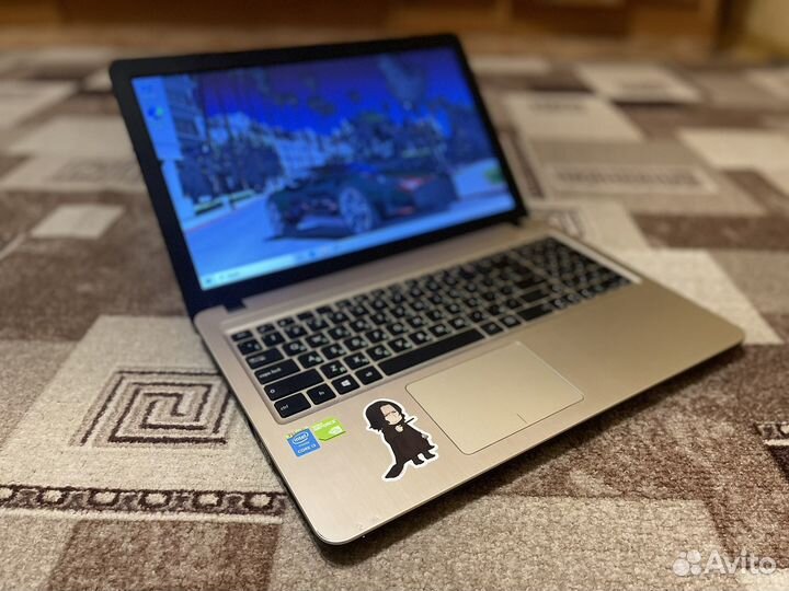Мощный Ноутбук Asus i3-5005u/GeForce 920m