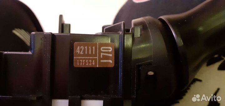 Подрулевой переключатель и шлейф toyota