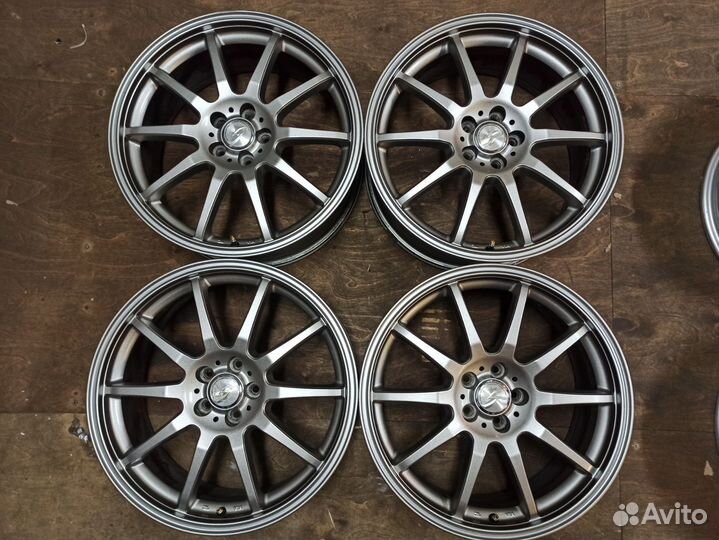 Диски 18 5х100 ET48 графит из Японии