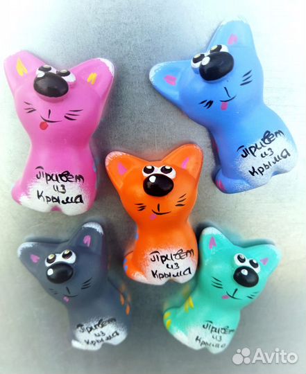 Коты-магниты сувениры