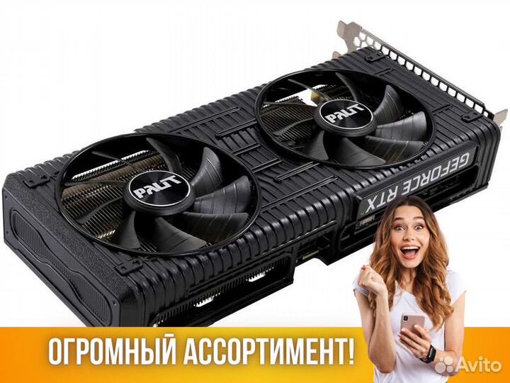 Видеокарта Palit GeForce RTX 3060 Dual OC 12G