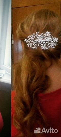 Диадема веточка для волос заколка
