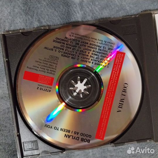 Cd диски фирменные Боб Дилан Австрия