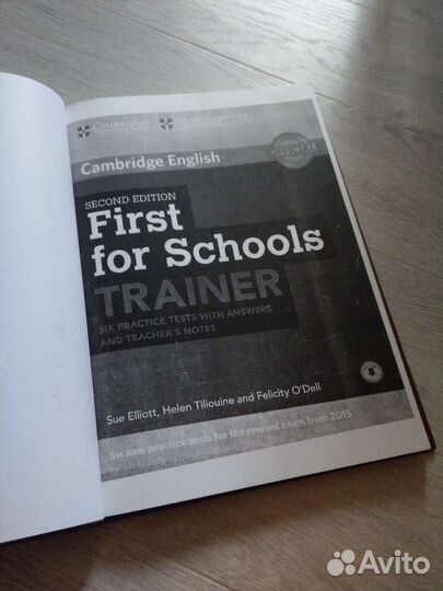 Учебник First for Schools Cambridge English