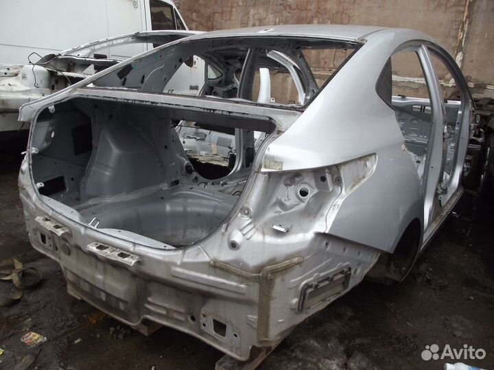 Hyundai solaris 2 задняя часть кузова