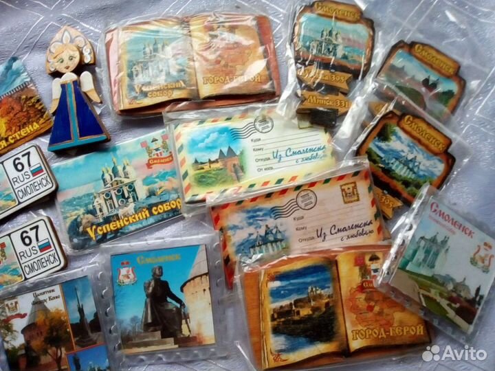 Магнитики с видами Смоленска