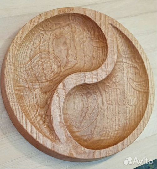 Менажница деревянная ясень