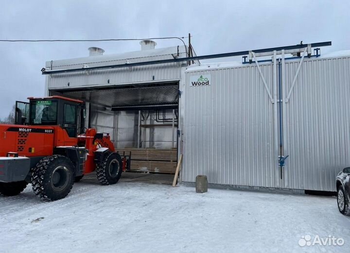 Сушильная камера для древесины 30-120м3