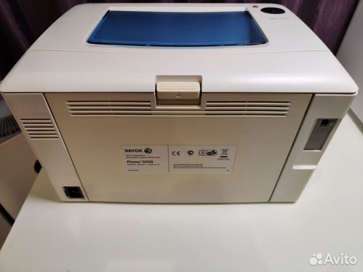Принтер цветной лазерный Xerox phaser 6000