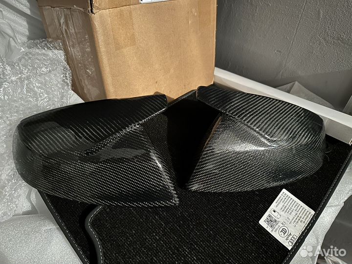 Карбоновые накладки на зеркала для Audi Q5/Q7