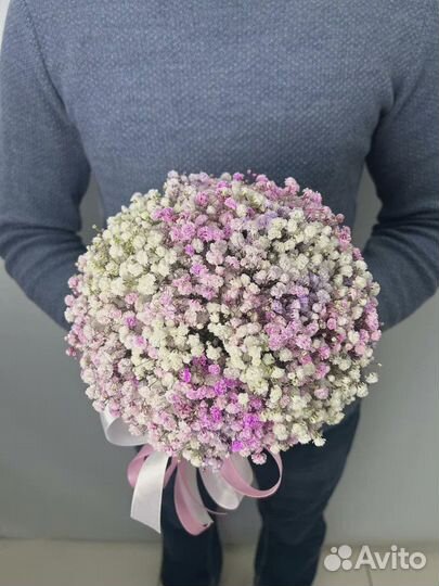 Букет из гипсофилы