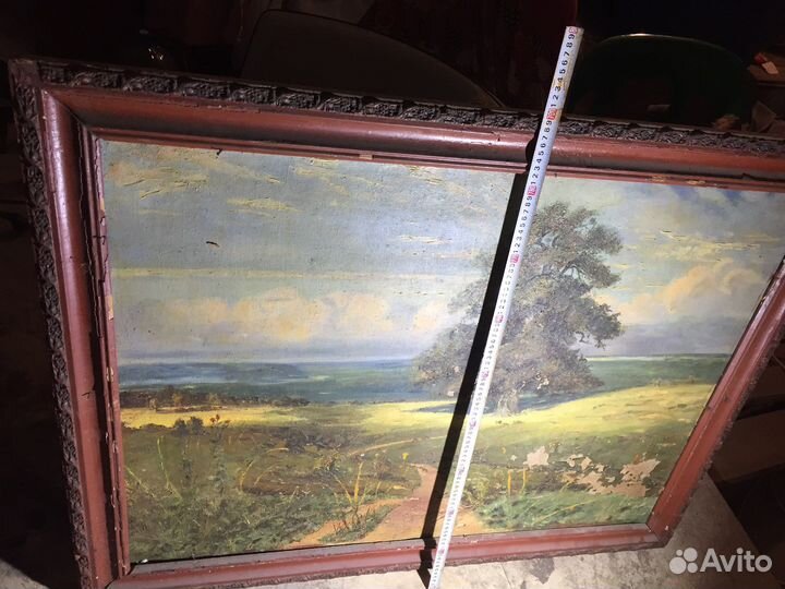 Старинная антикварная картина