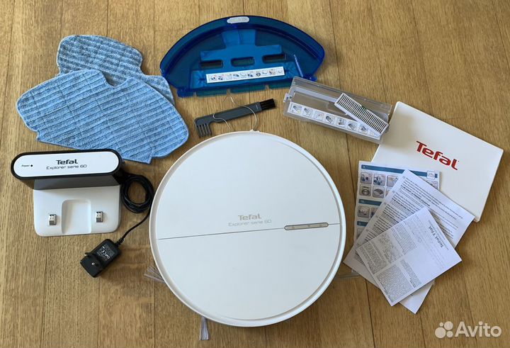Робот пылесос tefal 60