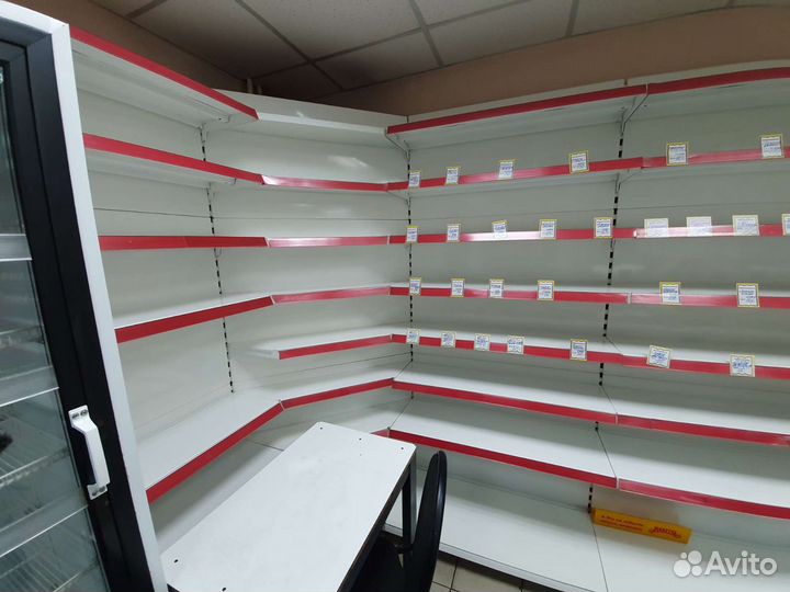 Стеллажи металлические Б/у усиленные полки30-40-50