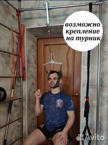 Петля Глиссона с креплением на дверь и турник