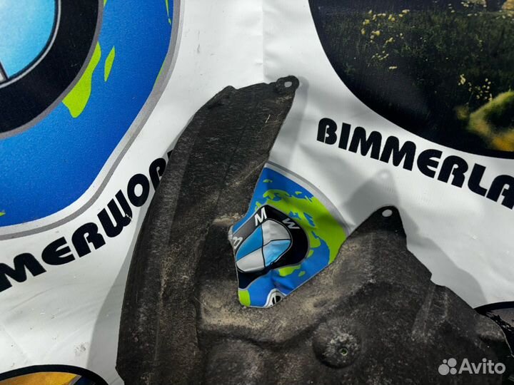 Задняя часть подкрылка переднего левого BMW 6