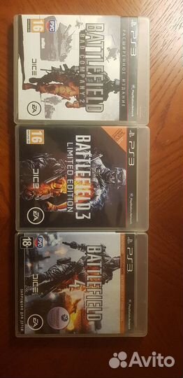 Battlefield 2,3,4 ps3