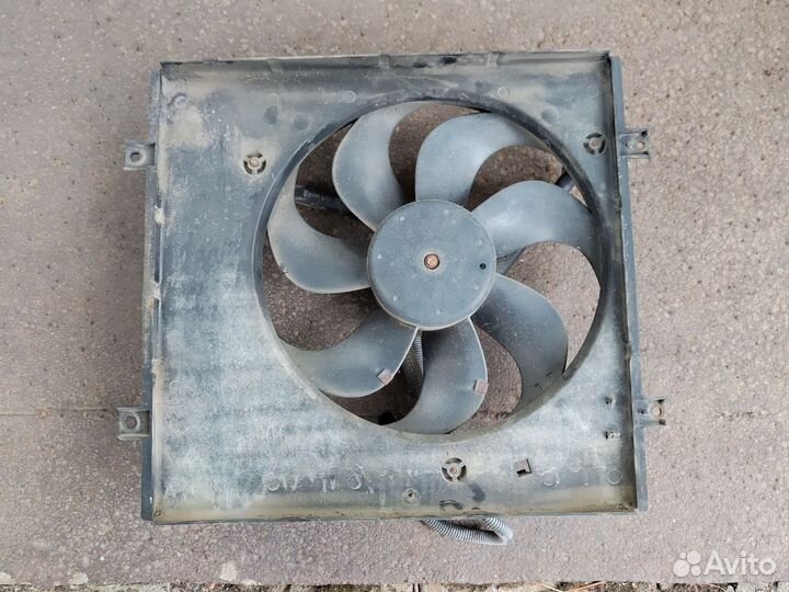 1J0121207 вентилятор охлаждения гольф 4