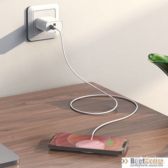 Беспроводное зарядное устройство hoco CW30 Pro Sil