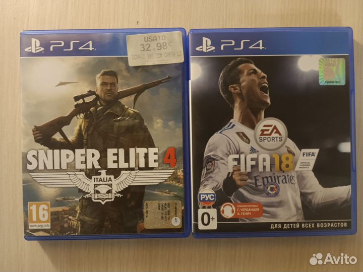 Игры для приставок ps4 б/у