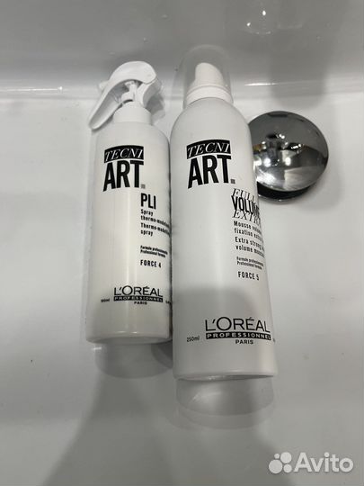 Loreal лак и стайлер