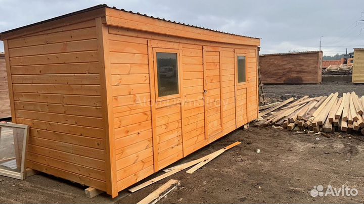 Деревянные бытовки с доставкой