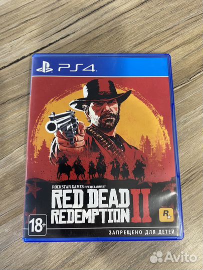 Red dead redemption 2 ps4. Обмен только на деньги
