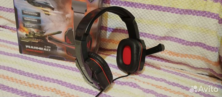 Игровые наушники с микрофоном Defender