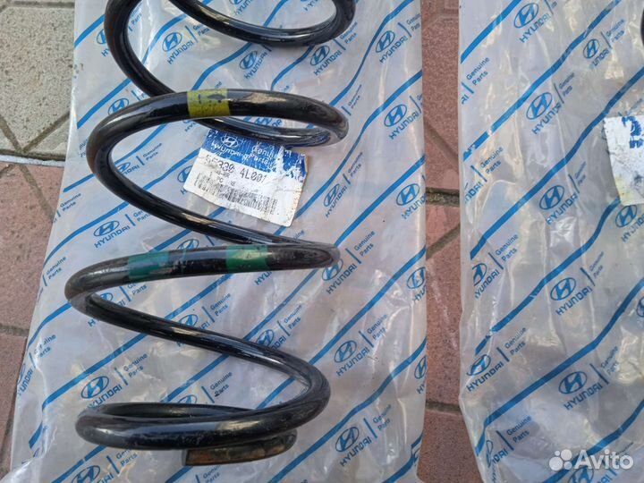 Пружины и амортизаторы Хенде Солярис