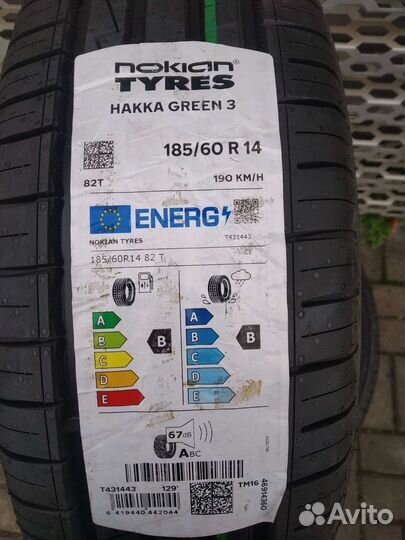 Nokian Tyres Hakka Green 3 185/60 R14 82T